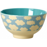 Rice Schaaltje Melamine Cloud Print Small