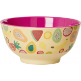 Rice Schaaltje Melamine Tutti Frutti Print