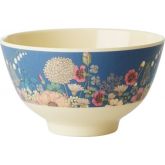 Rice Schaaltje Melamine Flower Collage Print Small