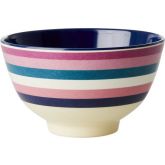 Rice Schaaltje Melamine Stripe Print Small