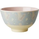 Rice Schaaltje Melamine Feather Print Small