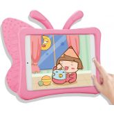 Suros Kinderhoes Apple iPad 2, 3, 4 Vlinder Roze