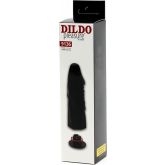 Rimba Verwisselbare Dildo voor Strap-on Zwart 12 cm 