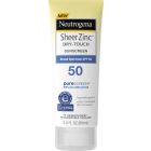 Neutrogena Zonnebrand Lotion met Zink Ultra Sheer SPF 50 89ml