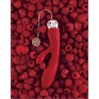 ZALO Rabbit Vibrator Rosalie met App Besturing Rood 20 cm