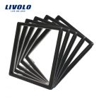 Livolo Frame voor Wandcontactdoos Zwart