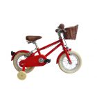Bobbin Kinderfiets Moonbug 12 Inch Gloss Red