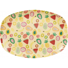 Rice Ovaal Bord Melamine Tutti Frutti Print