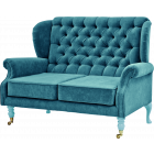 Rice Sofa Petrol Mint Legs