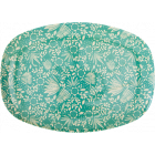 Rice Ovaal Bord Melamine Fern and Flower Print