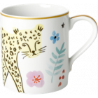 Rice Beker Porselein Leopard Print