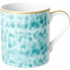 Rice Beker Porselein Glaze Print Jade