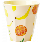 Rice Beker Melamine Happy Fruits