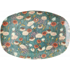 Rice Ovaal Bord Melamine Fall Flower Print