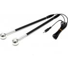Rimba Electro Sticks Uni-Polair 2 Stuks Zilver 