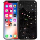 Suros Siliconen Hartjes Hoesje iPhone X/Xs Zwart