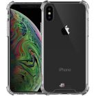 Suros Siliconen Shockproof Case iPhone Xs Max Transparant Zwart