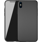 Suros Siliconen Backover iPhone XS Max Zwart