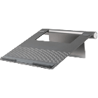 Pout Aluminium Laptop Standaard Grijs