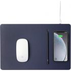 Pout Draadloze Snelle Oplaadbare Muismat Blauw